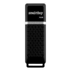 USB накопитель Smartbuy 16GB Quartz series Black (SB16GBQZ-K) - 