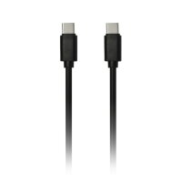 Дата-кабель Smartbuy USB 2.0 Type-C to Type-C, fast charging, черный, 1м (iK-3112fc black)/60
