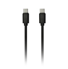 Дата-кабель Smartbuy USB 2.0 Type-C to Type-C, fast charging, черный, 1м (iK-3112fc black)/60 - 