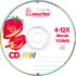 Диск Smartbuy CD-RW 80min 4-12x SP-100/600/ - 