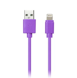 Зарядка (кабель) Smartbuy 8pin для Apple, оплетка ПВХ , длина 1 м, фиолет BOX(iK-512c-NBviolet)/60 - 