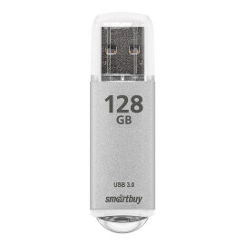 USB 3.0 накопитель Smartbuy 128GB V-Cut Silver (SB128GBVC-S3) - 