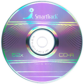 Диск Smart Track CD-R 80min 52x SP-100/600/ - 