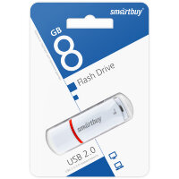 USB 2.0 накопитель Smartbuy 8GB Crown White (SB8GBCRW-W)