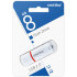 USB 2.0 накопитель Smartbuy 8GB Crown White (SB8GBCRW-W) - 