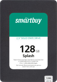 Накопитель 2,5" SSD Smartbuy Splash 128GB TLC SATA3 - 