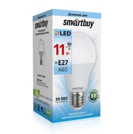 Светодиодная (LED) Лампа Smartbuy-A60-11W/4000/E27 - 