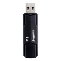USB накопитель SmartBuy 8GB CLUE Black (SB8GBCLU-K)