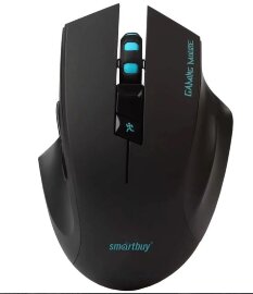 Мышь игровая беспроводная Smartbuy RUSH 706 черная (SBM-706AGG-K)/60/ - 