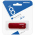USB накопитель SmartBuy 8GB CLUE Burgundy (SB8GBCLU-BG) - 