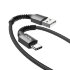 HOCO X71 Черный кабель USB 3A (TYPE-C) 1м - 
