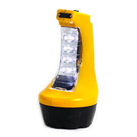 Аккумуляторный светодиодный фонарь 7+8 LED с прямой зарядкой Smartbuy, желтый (SBF-88-Y)/60 - 