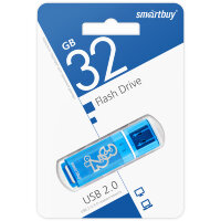 USB накопитель Smartbuy 32GB Glossy series Blue (SB32GBGS-B)