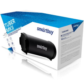 Акустическая система Smartbuy TUBER MKII, 6 Вт, Bluetooth, MP3-плеер, FM-радио, черная(SBS-4100)/18 - 