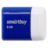 USB накопитель Smartbuy 8GB LARA Blue (SB8GBLara-B)
