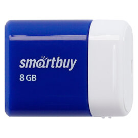 USB накопитель Smartbuy 8GB LARA Blue (SB8GBLara-B) - 