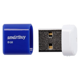 USB накопитель Smartbuy 8GB LARA Blue (SB8GBLara-B) - 