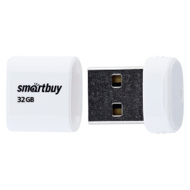 USB накопитель Smartbuy 32GB LARA White (SB32GBLARA-W) - 