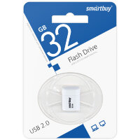 USB накопитель Smartbuy 32GB LARA White (SB32GBLARA-W)