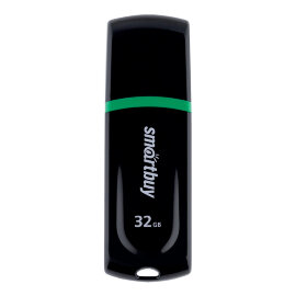 USB накопитель Smartbuy 32GB Paean Black (SB32GBPN-K) - 