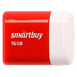 USB накопитель Smartbuy 16GB LARA Red (SB16GBLARA-R) - 