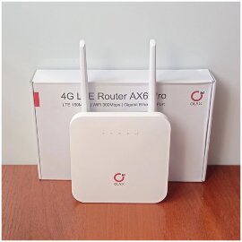Роутер OLAX Ax6 pro 4G роутер WiFi (Аккумулятор) (без гарантии) - 