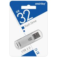 USB накопитель Smartbuy 32GB V-Cut Silver (SB32GBVC-S)