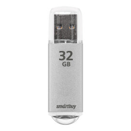USB накопитель Smartbuy 32GB V-Cut Silver (SB32GBVC-S) - 