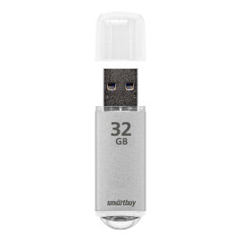 USB накопитель Smartbuy 32GB V-Cut Silver (SB32GBVC-S) - 