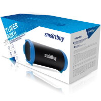 Акустическая система Smartbuy TUBER MKII, 6 Вт, Bluetooth, MP3, FM-радио, чер/син (SBS-4400)/18