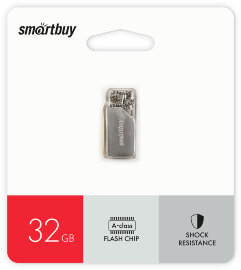 USB 2.0 накопитель Smartbuy 032GB MU30 Metal (SB032GBMU30) - 