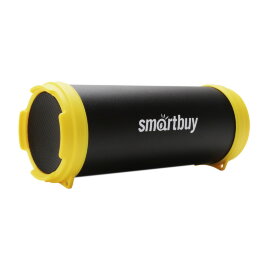 Акустическая система Smartbuy TUBER MKII, 6 Вт, Bluetooth, MP3-плеер, FM-радио, черн/желт(SBS-4200) - 