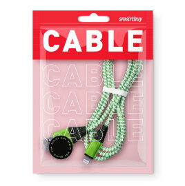 Дата-кабель Smartbuy 8pin HEDGEHOG зеленый 2 А, 1 м (iK-512HH green)/100 - 