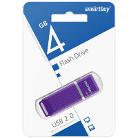 USB накопитель Smartbuy 4GB Quartz series Violet (SB4GBQZ-V)
