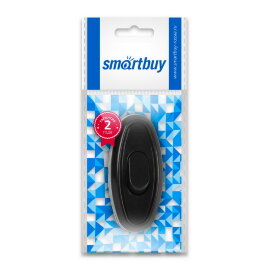 Выключатель Smartbuy, проходной черный 6А 250В (SBE-06-S04-b) - 