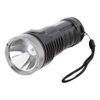 Аккумуляторный светодиодный фонарь 3 Вт LED+ 3 Вт COB черный (SBF-13-B)