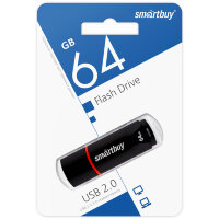 USB накопитель Smartbuy 64GB Crown Black (SB64GBCRW-K)
