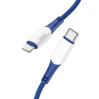 HOCO X70 Синий кабель PD20W (iOS Lighting-TYPE-C) 1м