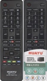 Huayu Haier LCD TV  RM-L1313 корпус пульта как HTR-A18EN с кнопкой Youtube и  3D - 