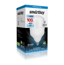 Светодиодная (LED) Лампа Smartbuy-HP-100W/6500/E27 (SBL-HP-100-65K-E27) - 