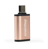 адаптер Type-C to USB-A 3.0 Smartbuy, золотистый (SBR-OTG05-GD)