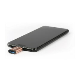 адаптер Type-C to USB-A 3.0 Smartbuy, золотистый (SBR-OTG05-GD) - 
