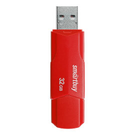USB накопитель SmartBuy 32GB CLUE Red (SB32GBCLU-R) - 