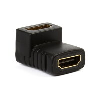Адаптер Smartbuy HDMI F-F, угловой разъем (A112)/50