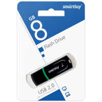 USB накопитель Smartbuy 8GB Paean Black (SB8GBPN-K)