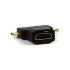 Адаптер Smartbuy HDMI F-miniHDMI M-microHDMI M (A119)/50 - 