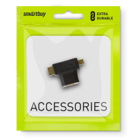 Адаптер Smartbuy HDMI F-miniHDMI M-microHDMI M (A119)/50