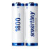 Аккумулятор NiMh Smartbuy AA/2BL 1800 mAh (24/240) (SBBR-2A02BL1800) - 