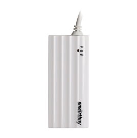 USB 2.0 Хаб Smartbuy 6810, 4 порта, белый (SBHA-6810-W) - 