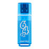 USB накопитель Smartbuy 64GB Glossy series Blue (SB64GBGS-B) - 